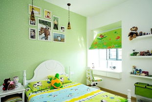 現代簡約四居室兒童房床裝修效果圖欣賞