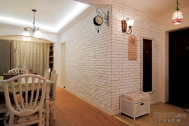 田園風格客廳裝修效果圖 新江灣城裝修效果圖 王者作品