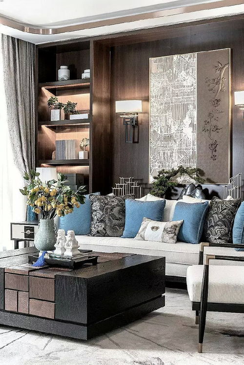 新中式沙發(fā)背景墻要如何設(shè)計才好看