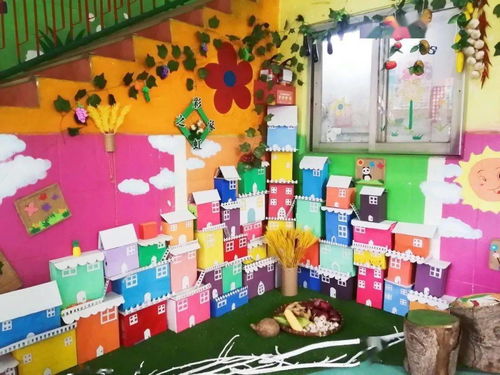 巧手匠心做環創,墻語無聲表童心 金蘋果三園開展環境創設觀摩活動